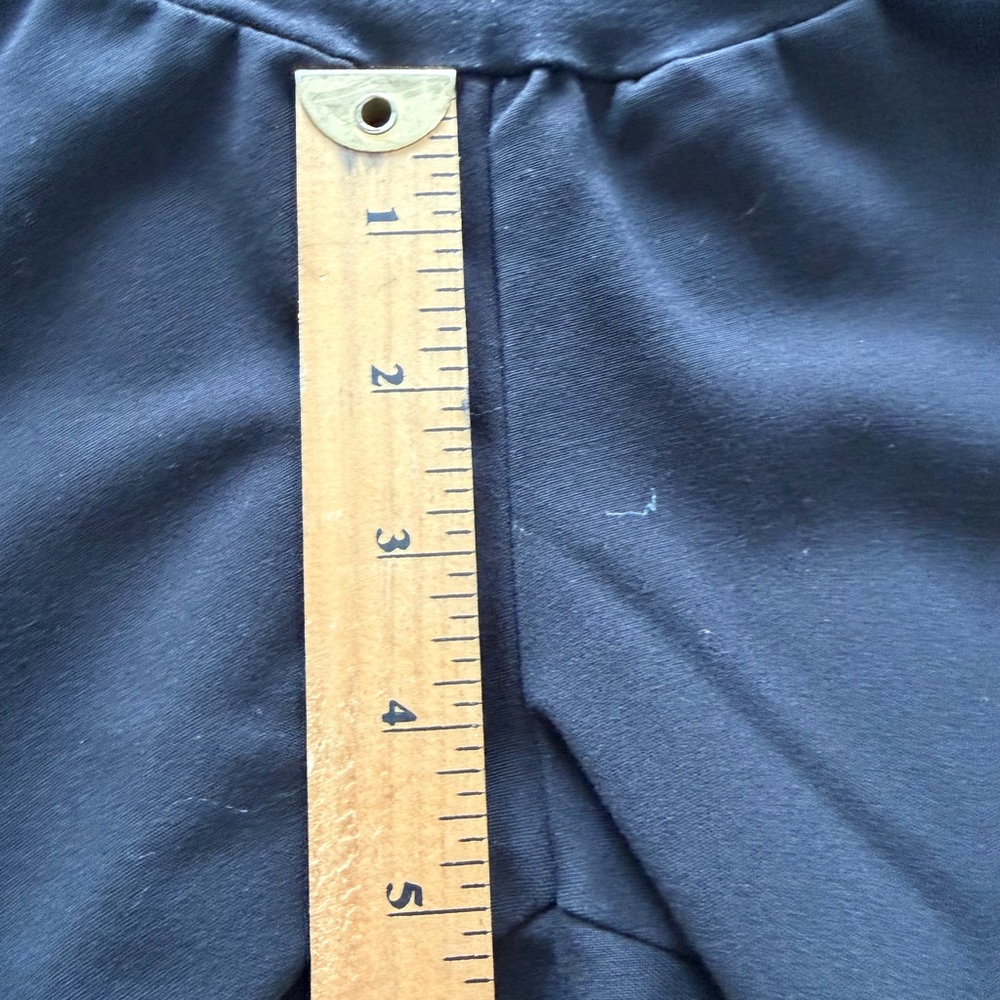 Motherhood Maternity Black Dress Pants Elastic Waist Straight Leg Slacks Women L - Picture 9 of 9